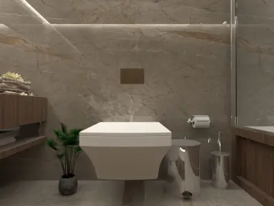BATHROOM DESIIGN 3D model