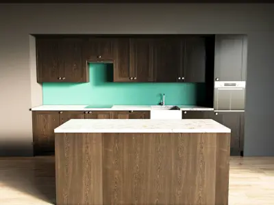 106-Kitchen10 texture 9 3D model