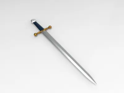 Sword type B 3D model