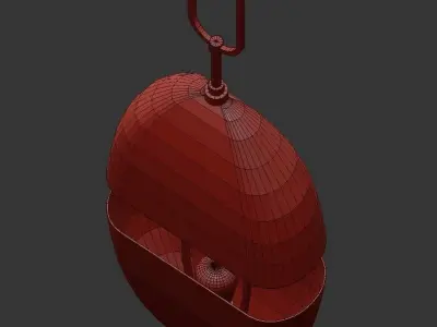 Moon Hanging 3D model