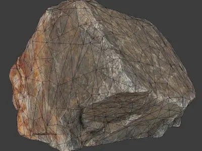 Marlene Stone Low-poly 3D model