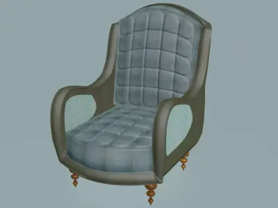 Armchair number three 3D model
