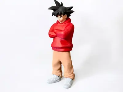 Goku urban vibes 3D print model