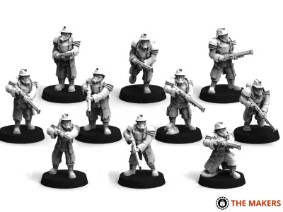 Fabricarii - Primus Scion - Recruits 3D print model