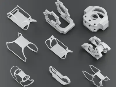 Hard Surface KitBash Volume 4 3D model