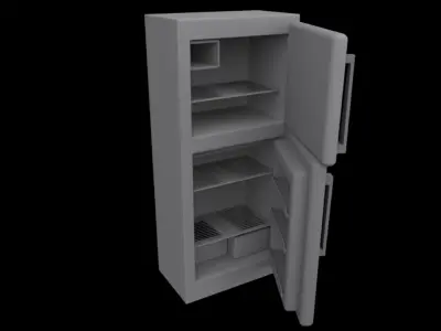 refrigerator model 3D model