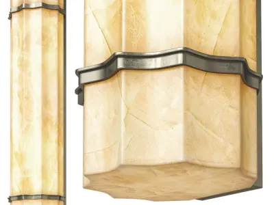 1stdibs Phoenix sconce PSF20 3D model