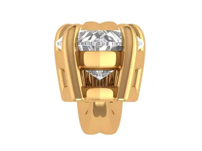 Heart Pendant 3D print model 10