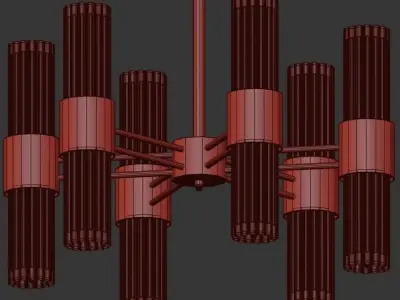 Glass Stripes 3D model