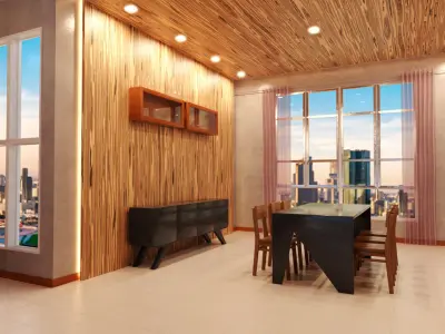 Conduit Living Room 3D model