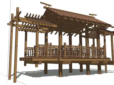 Creative Design-Holiday Cabin-011 3D model