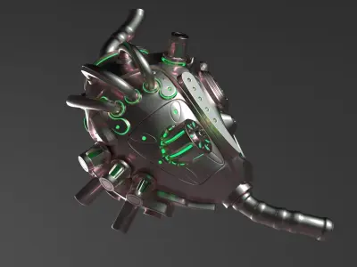 ROBOT HEART 3D model