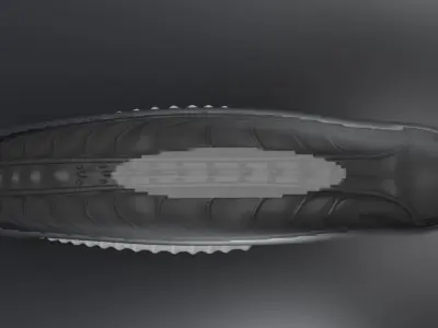 Xenomorph Head Scale model  3D print model