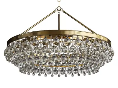 CALYPSO ROUND CHANDELIER Low-poly 3D model