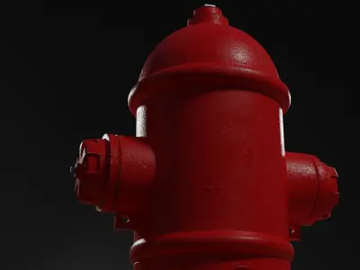 fire hydrant 3D model