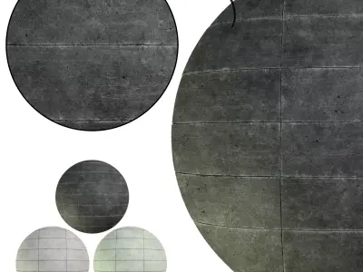 Concrete wall Tile 01 - Seamless Texture