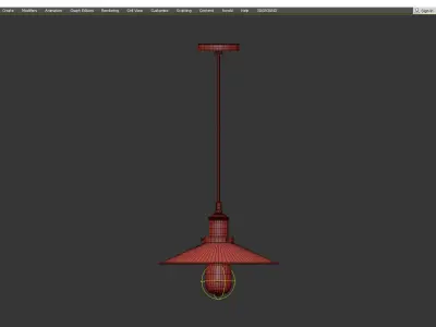 CEILING RADAR chelsom Low-poly 3D model