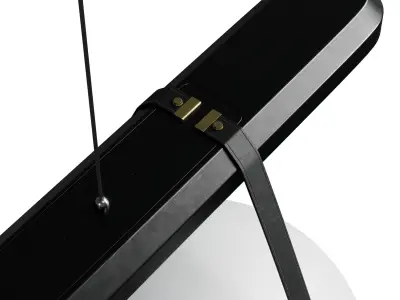 Derby LED Linear Suspension pendant light Low-poly 3D model