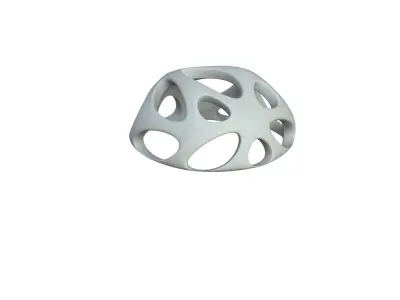 SciFi Cube Object No 56797 Low Poly Shape Low-poly 3D model