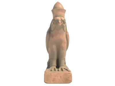 horus god Low-poly 3D model