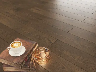 Parquet Oak Matte Lacquer DESKA 3D model
