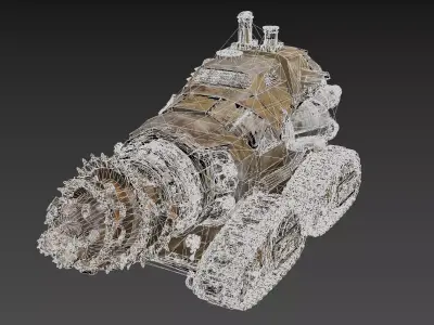 Rustclaw Siege Driller 3D model