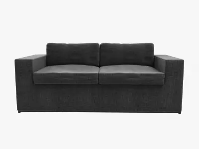 Custom made outdoor sofa 3D model