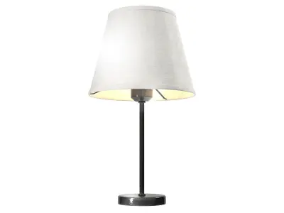 Allory Metal Table Lamp Low-poly 3D model