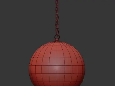 Cap and Globe 3D model