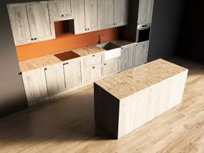 22-Kitchen10 texture 2 3D model
