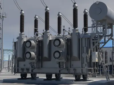 Power substation kitbash 