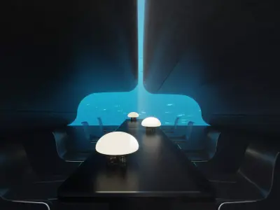 Conference room 3D model