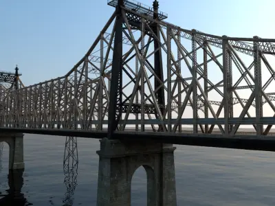Queensboro Bridge 3D model