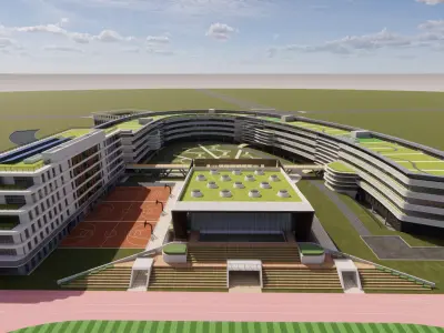 University School-C14 3D model