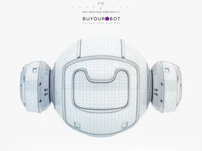 Dog walker VIII bot 3D model
