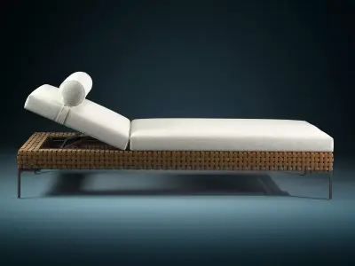 Charles Chaise Lounge 3D model