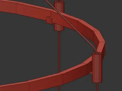 ROSE PENDANT 3D model