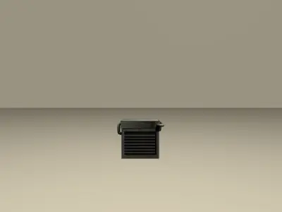 Aircons city assets for game Low-poly 3D model