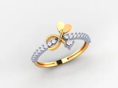 100 LIGHT WEIGHT LADIES RINGS LOT 3D print model