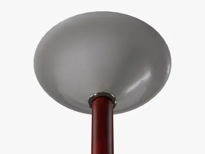 Art Deco floor lamp Low-poly 3D model