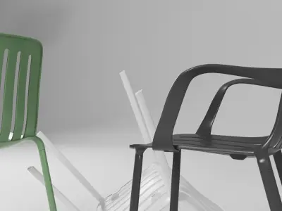 Chair Plato 3D Model 3D model