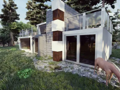 vila 3d model 3D model