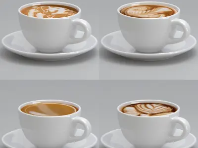 Coffee Mug Sat 3 3D model