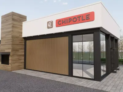 CHIPOTLE Low-poly 3D model