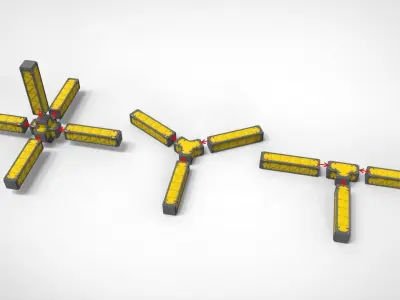 Sci-Fi ventilation system 3D model