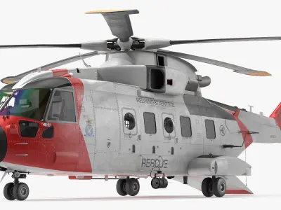  AgustaWestland AW101 Helicopter Norwegian Air Force 