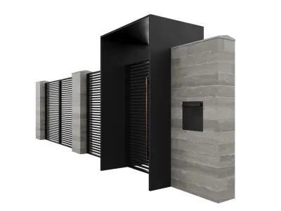 Entrance Group 1 3D model