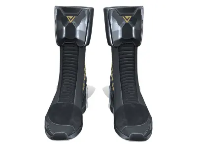 Female Sci-fi Boots Low-poly 3D model