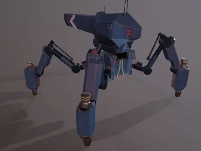 Big Mo Low-poly 3D model