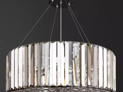 Ceiling lamp Recinto Low-poly 3D model
